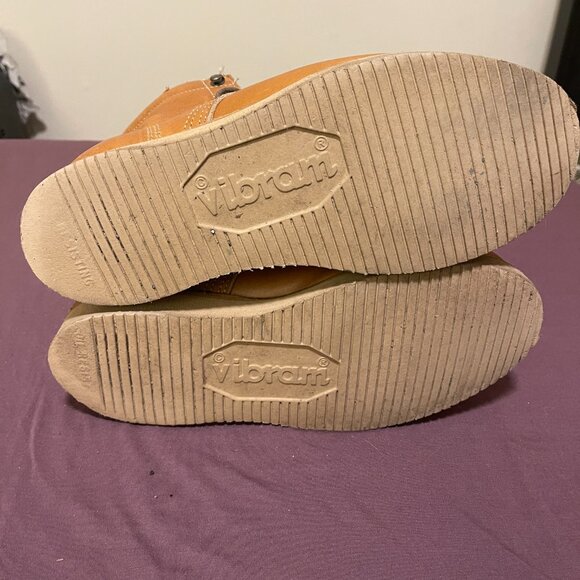 Timberland American Craft Moc Toe Boots - Medium Brown - Full Grain Men's Size 9 - Picture 7 of 8